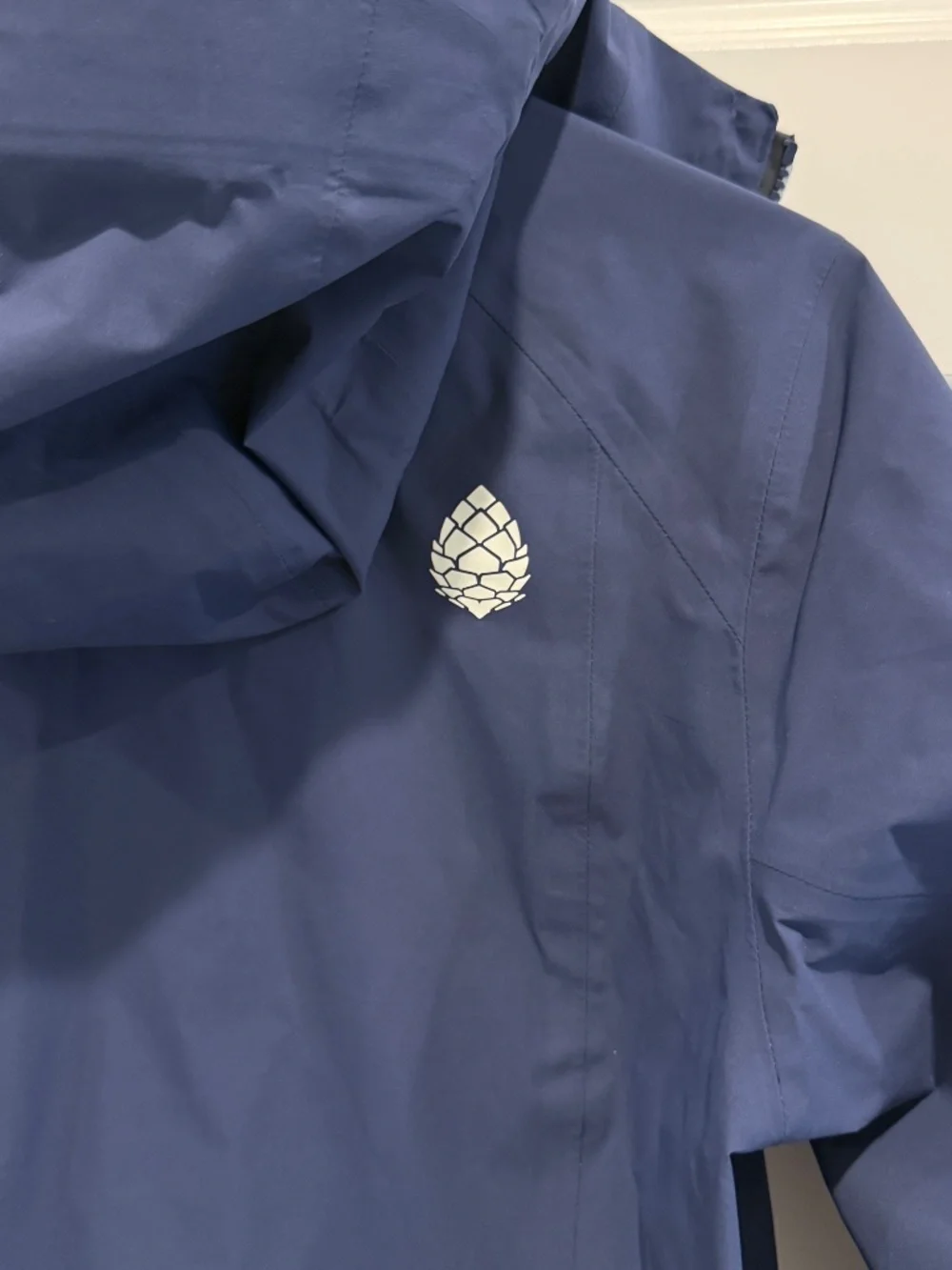 Stio Ender Hooded Jacket Women’s Small Navy Waterproof Shell NWT - Picture 8 of 8